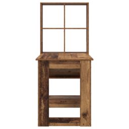 Berkfield Home Old Wood 122 x 67 x 145 cm Engineered wood & Particle board in Brown - thumbnail 5