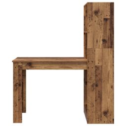 Berkfield Home Old Wood 122 x 67 x 145 cm Engineered wood & Particle board in Brown - thumbnail 4