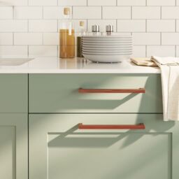 Berkfield Home Cabinet Handles 5 pcs Bronze 224 mm Stainless Steel in Brown