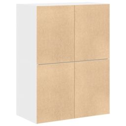 Berkfield Home Cabinets with 2 Drawers 2 pcs White 60x31x40 cm Engineered Wood - Size: 60 x 31 x 40 cm - thumbnail 7