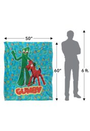 Gumby Best Friends Silky Touch Super Soft Throw Blanket 152 X 127 cm in White - thumbnail 5