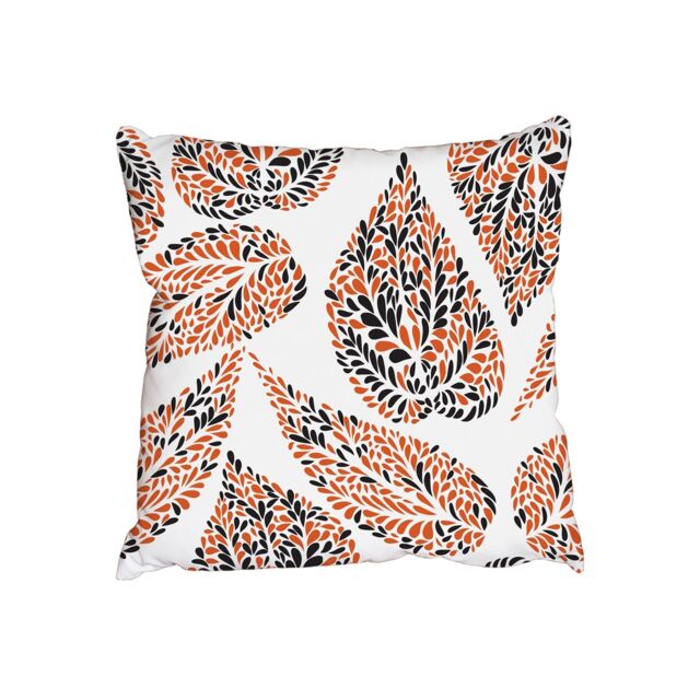 Benjamin Tate Design Cushions - Swirl with floral doodled textures (Cushion)