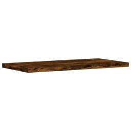 Berkfield Home Durable Wall Shelves 4 pcs Smoked Oak 40x20x1.5 cm Engineered Wood in Brown - thumbnail 4
