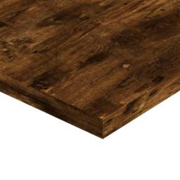 Berkfield Home Durable Wall Shelves 4 pcs Smoked Oak 40x20x1.5 cm Engineered Wood in Brown - thumbnail 7