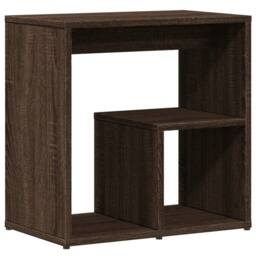 Berkfield Home Side Tables 2 pcs Brown Oak 50x30x50 cm Engineered Wood - Size: 50 x 30 x 50 cm - thumbnail 8