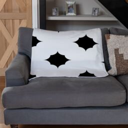 Benjamin Tate Design Star Ornament Blanket in Natural - Size: 120 cm x 150 cm - thumbnail 2