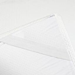 Lavio Memory Foam Mattress Topper Double Bamboo Cooling Gel Support Comfort in White - thumbnail 5