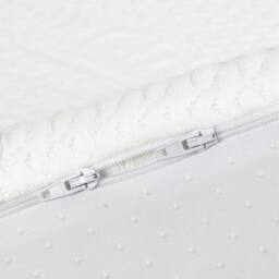 Lavio Memory Foam Mattress Topper Double Bamboo Cooling Gel Support Comfort in White - thumbnail 6