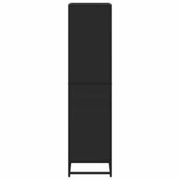 Berkfield Home Bookcase Black 60x35x139 cm Engineered Wood - Size: 60 x 35 x 139 cm - thumbnail 5