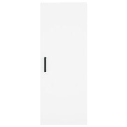 Berkfield Home Highboard White 34.5x34x180 cm Engineered Wood - thumbnail 6