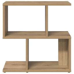 Berkfield Home Bedside Cabinets 2 pcs Artisan Oak 50x30x51.5 cm Engineered Wood in Brown - thumbnail 4
