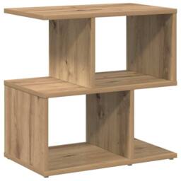 Berkfield Home Bedside Cabinets 2 pcs Artisan Oak 50x30x51.5 cm Engineered Wood in Brown - thumbnail 7
