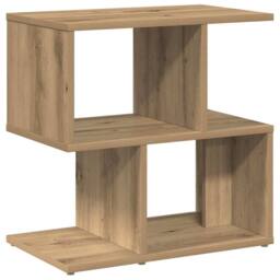 Berkfield Home Bedside Cabinets 2 pcs Artisan Oak 50x30x51.5 cm Engineered Wood in Brown - thumbnail 5