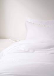 Truly White Bamboo Bedding Set - Size: Double - thumbnail 1