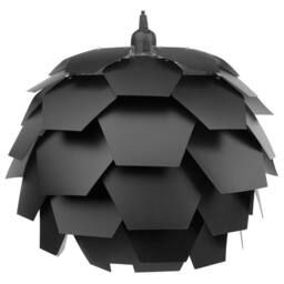 Wyld and Coco Pendant Lamp Black E27 Pine-Cone Globe Shade - thumbnail 2