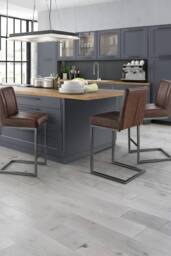Julian Bowen Brooklyn Upholstered Bar Stool (Set of 2) in Brown - thumbnail 2