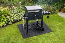 RugsX Protective Grill Mat Rug in Grey - Size: 120 cm x 200 cm - thumbnail 4