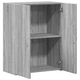 Berkfield Home File Cabinet Grey Sonoma 60x32x77.5 cm Engineered Wood - thumbnail 7