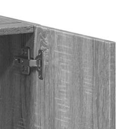 Berkfield Home File Cabinet Grey Sonoma 60x32x77.5 cm Engineered Wood - thumbnail 8