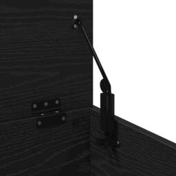 Berkfield Home Storage Box with Lid Black Oak 60x35x35 cm Engineered Wood - Size: 60 x 35 x 35 cm - thumbnail 9