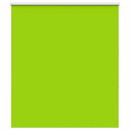 Berkfield Home Roller Blind Blackout Leaves Green 130x130 cm Fabric Width 126.6 cm Polyester - thumbnail 1