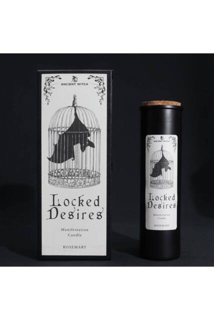KDMD Ancient Witch Ritual Candle-Locked Desires Scent in Black - image 1