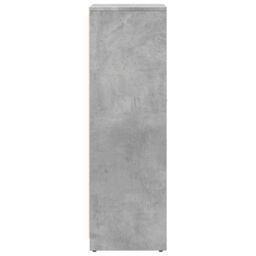 Berkfield Home Bathroom Cabinet Concrete Grey 30x30x95 cm Engineered Wood - Size: 30 x 30 x 95 cm - thumbnail 5