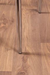 FurnitureboxUK Carson White Marble Effect Dining Table & 4 Milan Chrome Leg Chairs in Grey - thumbnail 3