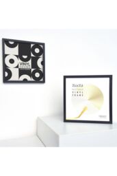 "nielsen Vinyl 12"" LP Record Album Display Frame, Wood, 34x34cm in Black - Size: 34x34 cm" - thumbnail 2