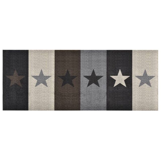 Berkfield Home Kitchen Carpet Washable Stars 60x180 cm - image 1