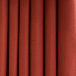 OHS Woven Texture Filled Curtains Thermal Eyelet Blackout in Burnt Orange - Size: 229 cm width x 229 cm drop - thumbnail 2