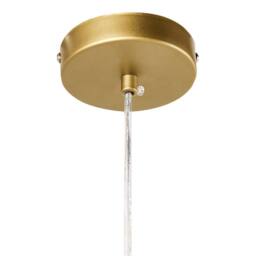 Wyld and Coco Six-Glass Globe Pendant Light Gold - Dining Room Ceiling Light - thumbnail 7