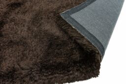 The Rug Shop UK Brown Handmade Modern Plain Polyester Easy To Clean Area Rug - Size: 160 cm x 230 cm - thumbnail 4