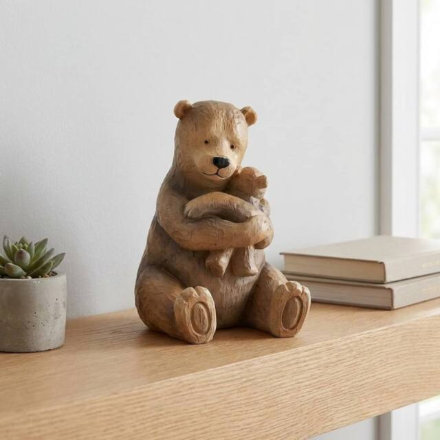 Garden Greatness Bonnie & Beau Bear Hugging Ornament - Size: 1 Pack - image 1
