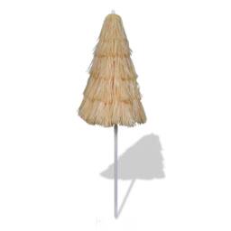 Berkfield Home Tilt Beach Umbrella Hawaii Style in Beige - thumbnail 3