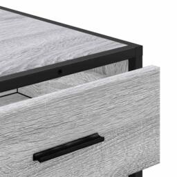 Berkfield Home Elegant Drawer Cabinet Grey Sonoma 70x41x56 cm Engineered Wood - Size: 70 x 41 x 56 cm - thumbnail 8