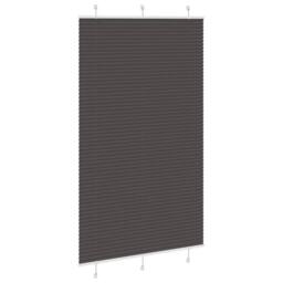 Berkfield Home Pleated Blind Black 120x200 cm Fabric Width 119.4 cm Polyester - thumbnail 3