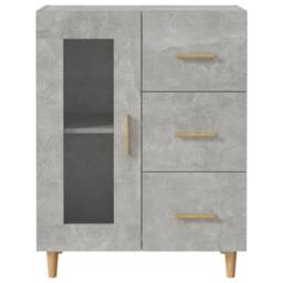 Berkfield Home Sideboard Concrete Grey 69, 5x34x90 cm Engineered Wood - Size: 5 x 34 x 90 cm - thumbnail 6