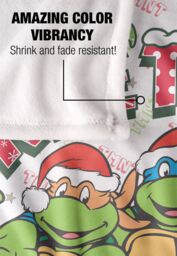 Teenage Mutant Ninja Turtles TMNT Green Greetings Silky Touch Super Soft Throw Blanket 152 X 127 cm in White - thumbnail 4