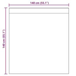 Berkfield Home Voile Curtains with Tab Top 2 pcs Brown - thumbnail 9