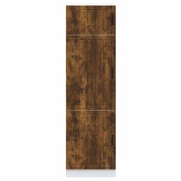 Berkfield Home Kitchen Cupboard Lucca Smoked Oak Engineered Wood in Brown - thumbnail 3