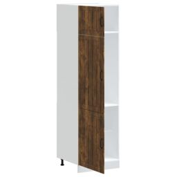 Berkfield Home Kitchen Cupboard Lucca Smoked Oak Engineered Wood in Brown - thumbnail 4