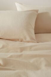 Martex Touch of Linen Housewife Pillowcase Pair in Cream - thumbnail 5
