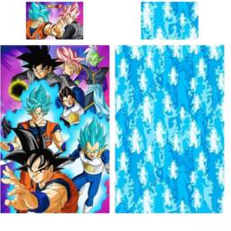 Dragon Ball Z Reversible Goku & Vegeta Duvet Set - Size: Single - thumbnail 1