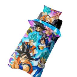 Dragon Ball Z Reversible Goku & Vegeta Duvet Set - Size: Single - thumbnail 2