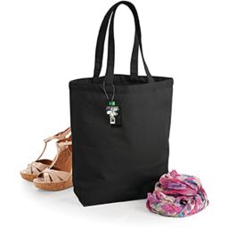 Westford Mill Plain Camden Shopper Shopping Bag (13 Litres) in Black - thumbnail 2