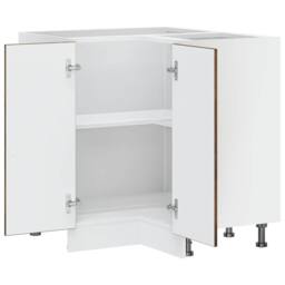 Berkfield Home Kitchen Corner Base Cabinet¬†Porto Smoked Oak Engineered Wood in Brown - thumbnail 6