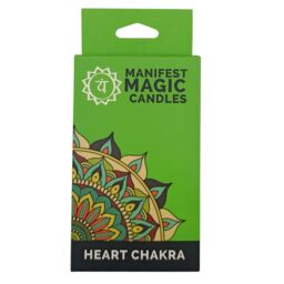 KDMD Manifest Magic Candles (pack of 12) - Green - Heart Chakra