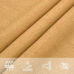 Berkfield Home Sunshade Sail 160 g/m¬≤ Square Sand 2.5x2.5 m HDPE in Beige - thumbnail 8