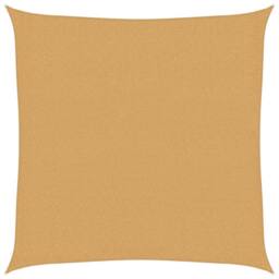 Berkfield Home Sunshade Sail 160 g/m¬≤ Square Sand 2.5x2.5 m HDPE in Beige - thumbnail 2